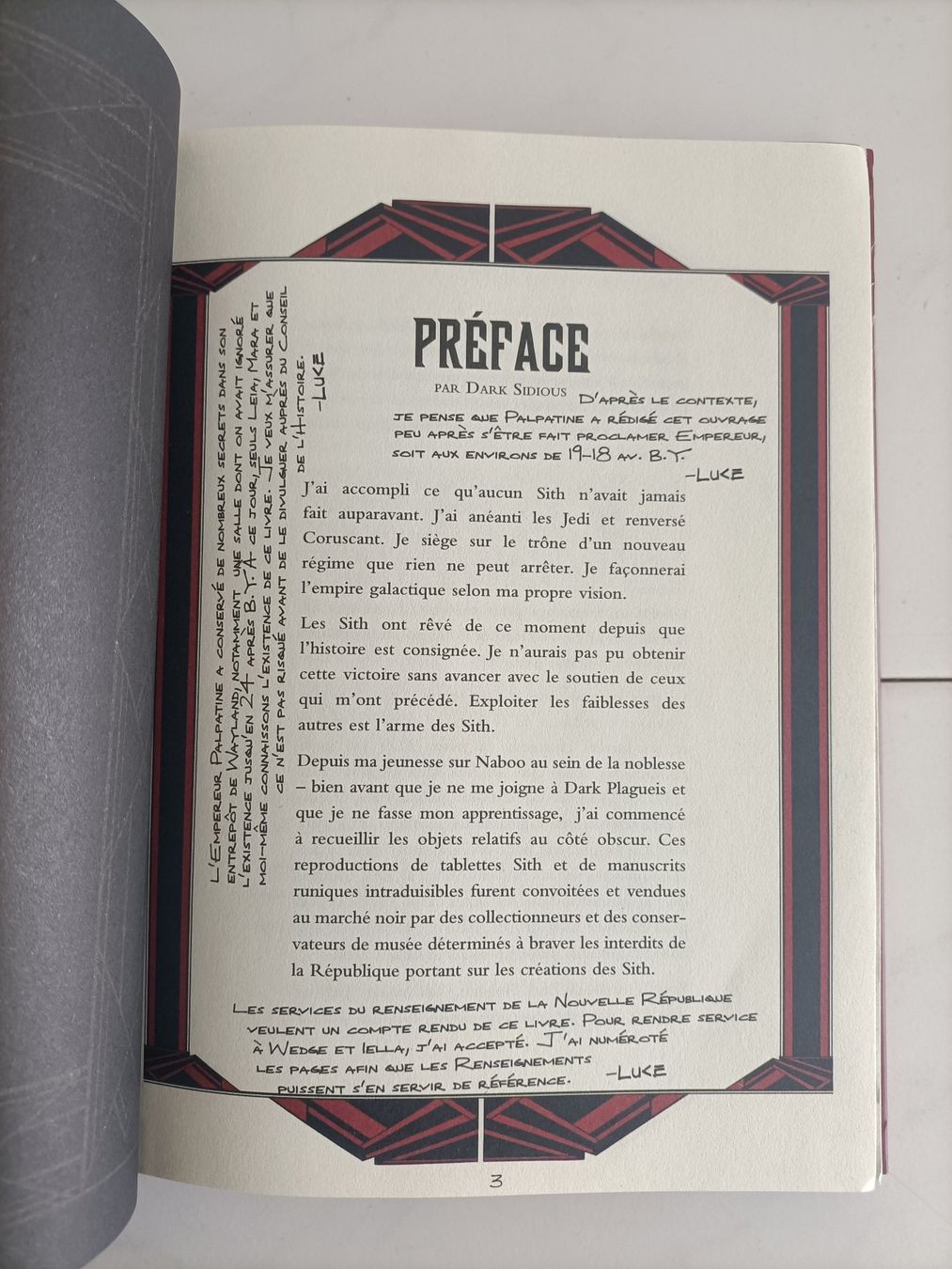 Libri: Star Wars - Le livre des Sith / Larousse 2013 – Usato da crans montana venduto da AB3963 2