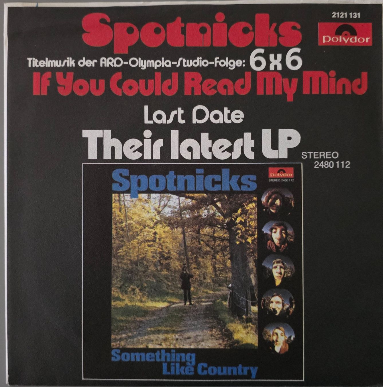 Dischi in vinile: Spotnicks Single – If You Could Read My Mind – Usato da Root venduto da atelier22 1