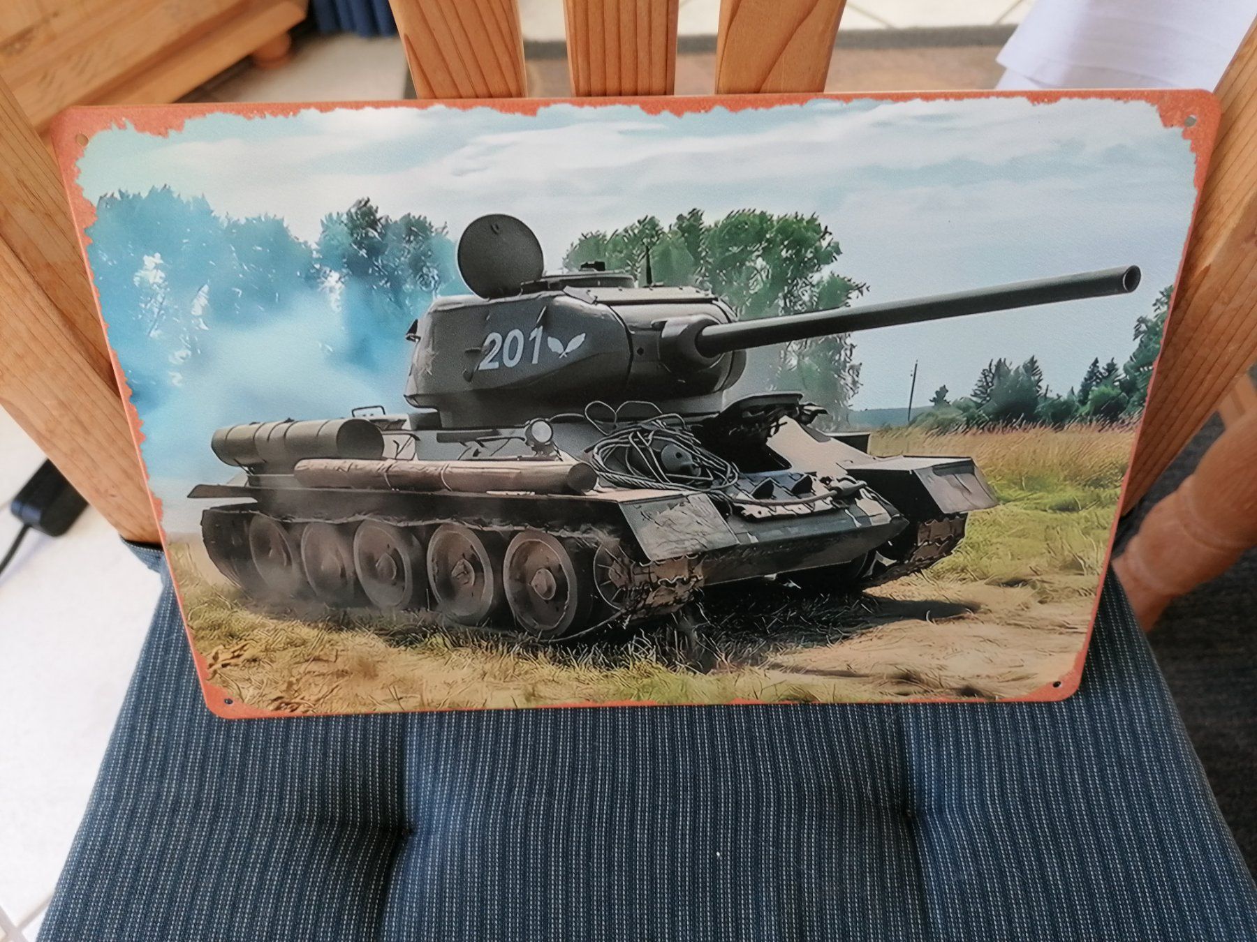 Armi bianche: Episches Bild 2. Weltkrieg CCCP Panzer T34 – Nuovo (secondo la descrizione) da Pfäfers venduto da Padj 2