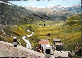 BIVIO Julierpass-Strasse oberhalb Bivio