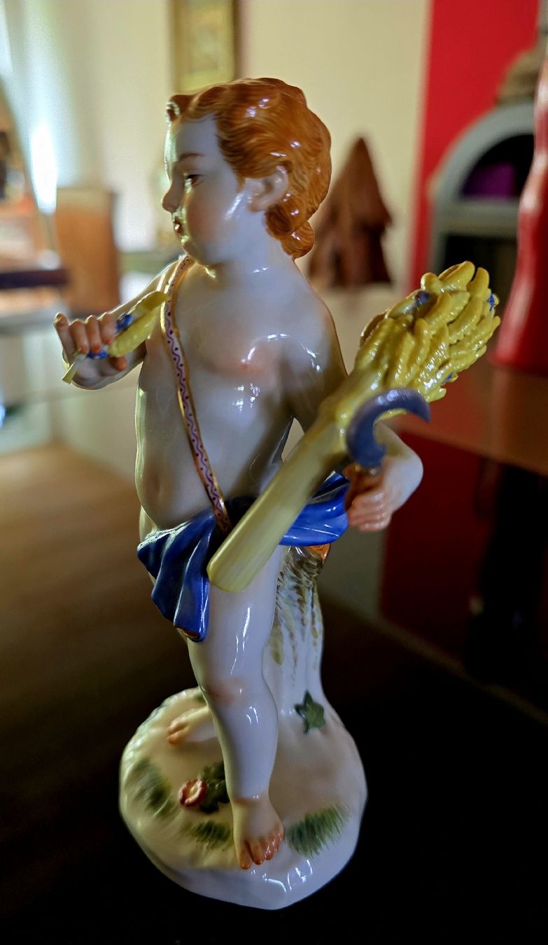 Statuette: Meissen Putto, der Sommer – Usato da Opfikon venduto da koiliebhaber 1