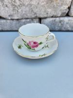 Original Meissen Porzellan Kaffeeset - Untertasse & Goldrand