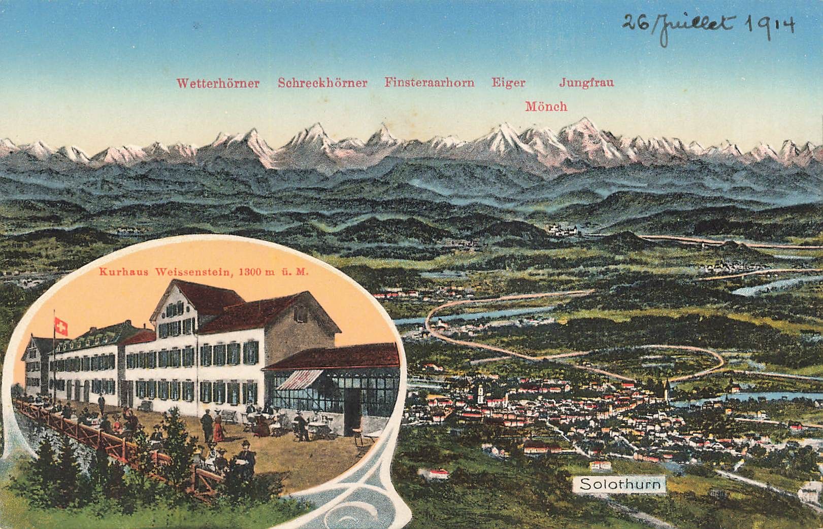 Ansichtskarten: Solothurn – Gebraucht aus Biasca von Blenio71