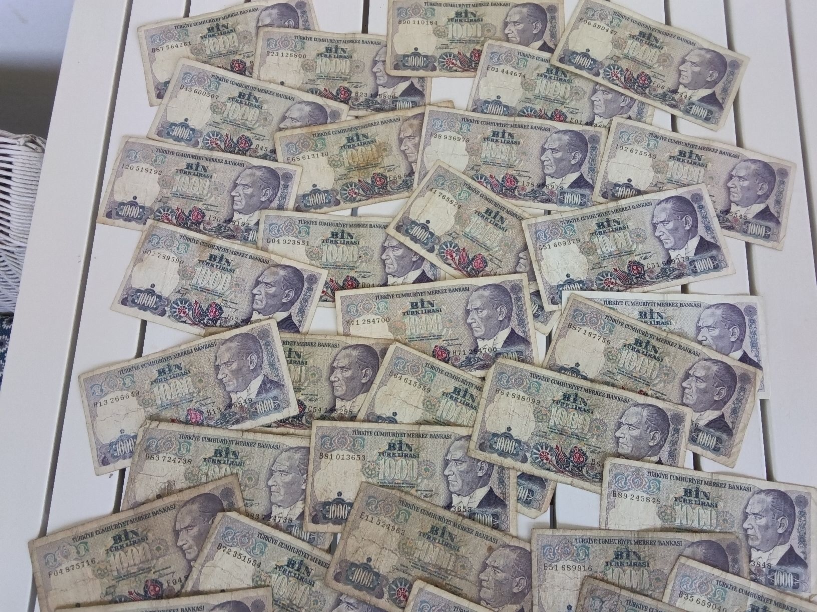 Banconote: 40 Lira Scheine Türkei 1970 – Usato da Feldbach venduto da carlotta111 1