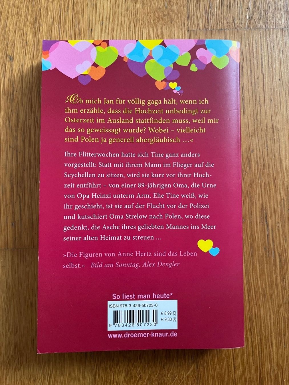 Bücher: Taschenbuch "Flitterwochen", Anne Hertz – Gebraucht aus Grosswangen von Vita500 1