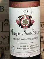 1978 Marquis de Saint-Estèphe