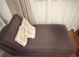 Recamiere/Daybed anthrazit