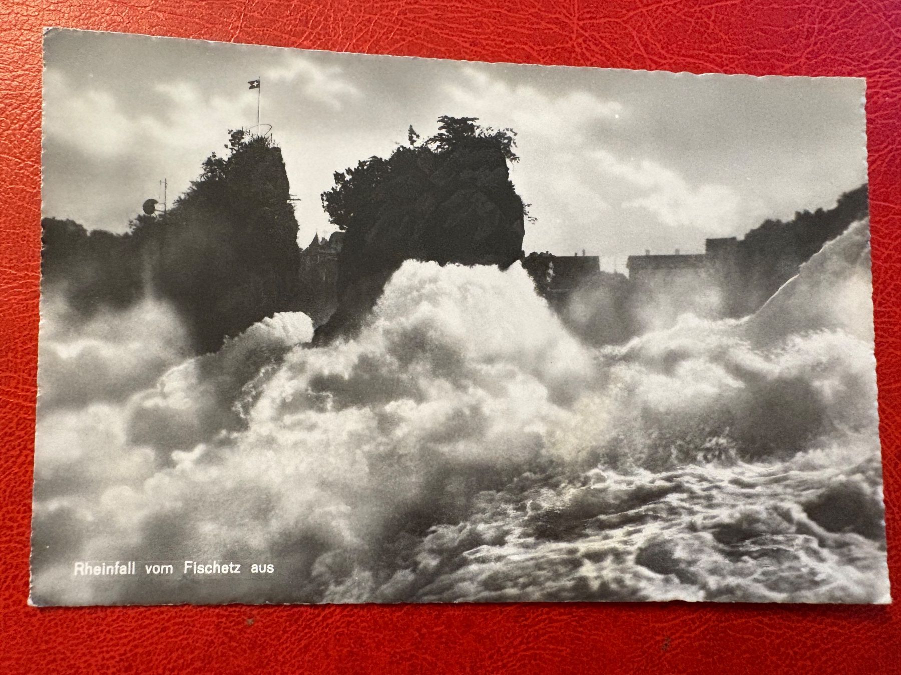Cartoline postali: 1962 // Rheinfall vom Fischetz aus – Usato da St-Légier-La Chiésaz venduto da Theo005