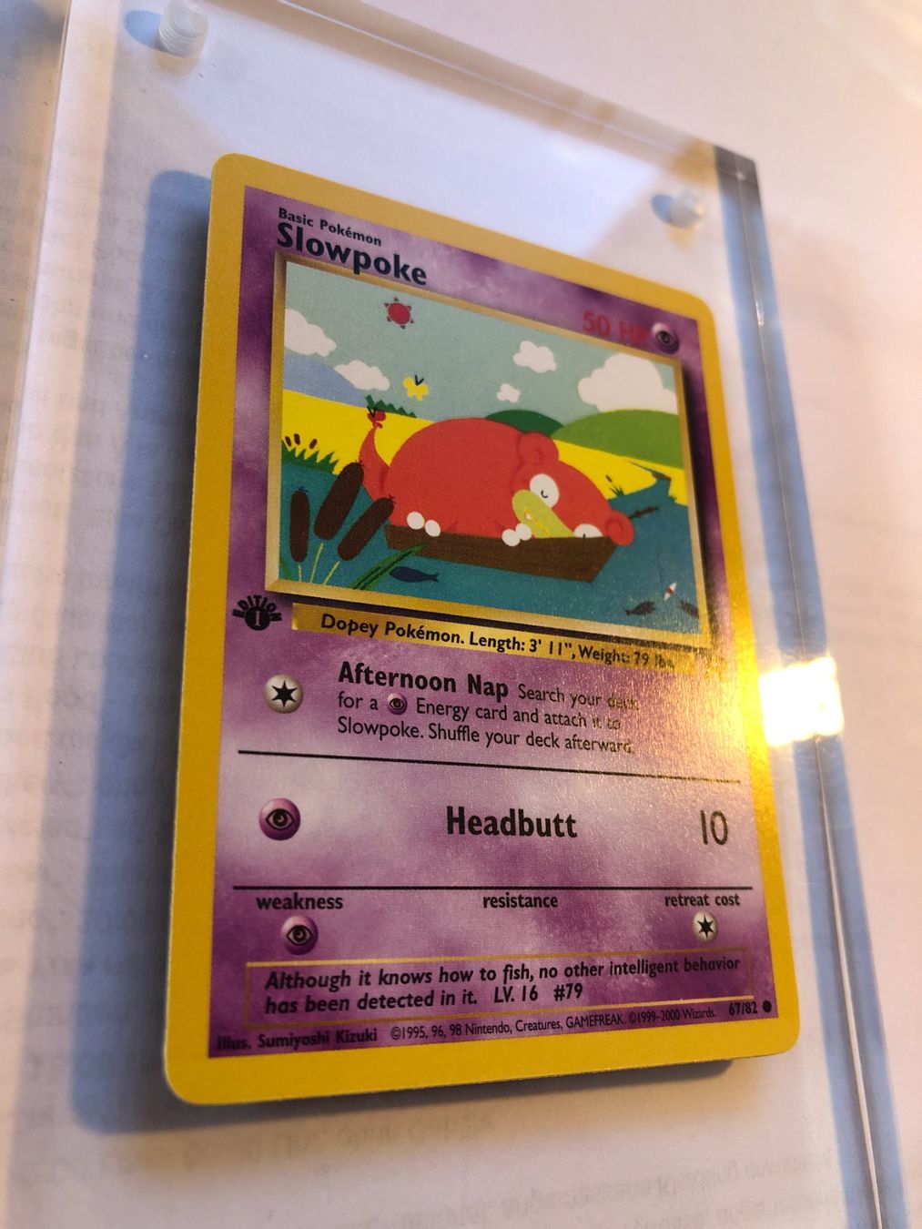 Carte collezionabili: Slowpoke 1st Team Rocket - MINT - ab 1.- – Usato da Giubiasco venduto da dan_pr8b 1