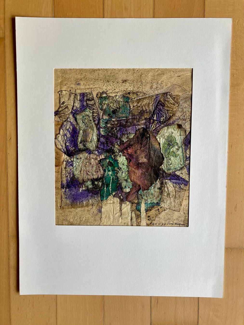 Dipinti: Collage von Doris Frehner Winterthur – Usato da Winterthur venduto da Barunggeli