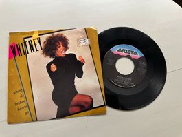 WHITNEY HOUSTON tolle Single Kult 80's Where do broken USA