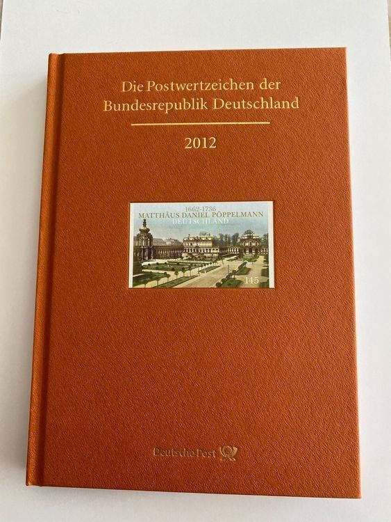 Alle Briefmarken: Deutschland Briefmarken Jahrbuch 2012 ** – Neu und originalverpackt aus Remetschwil von Hofiii