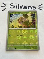 Sewaddle Pokeball 001/086 White Flare Englisch