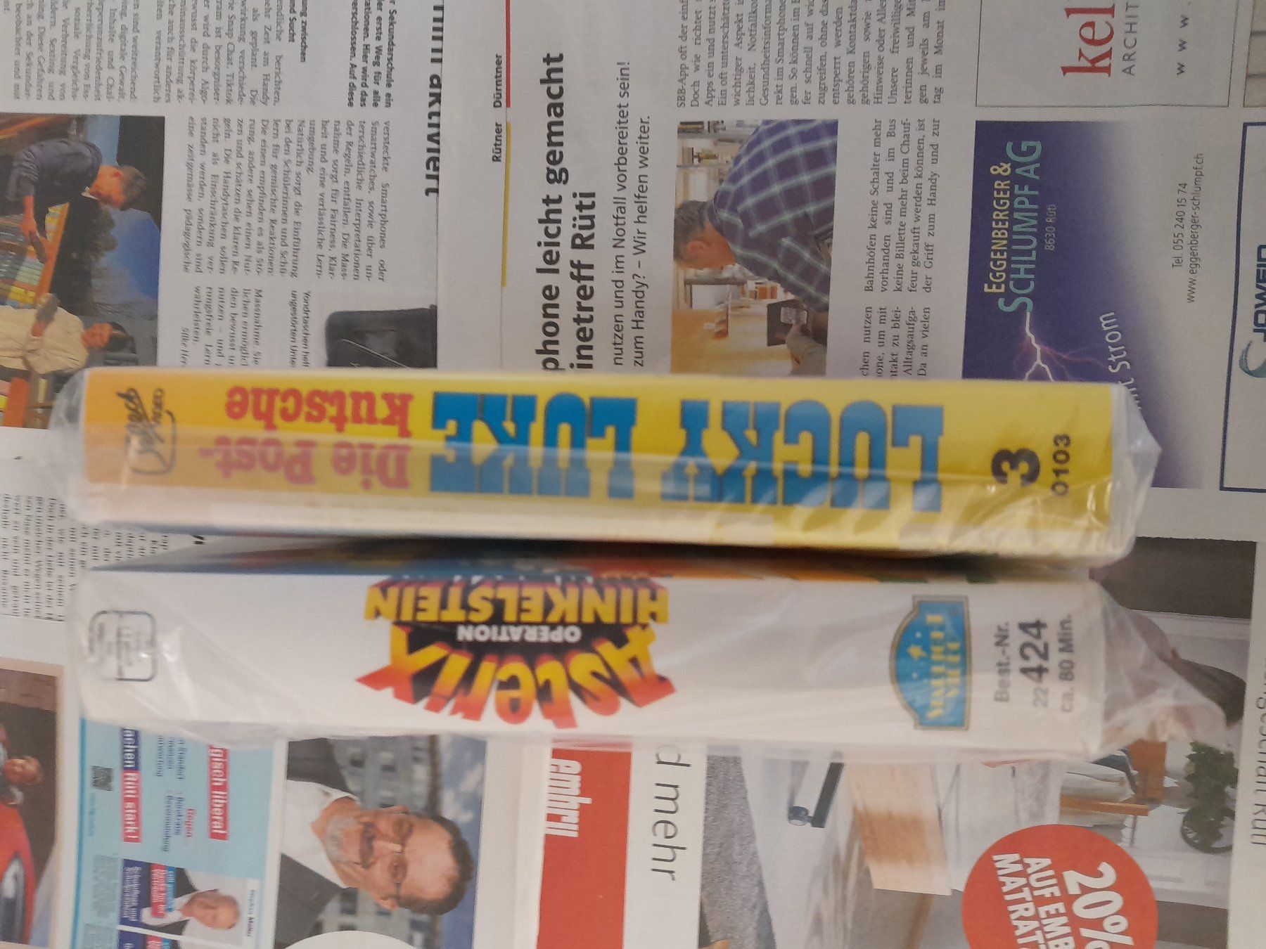 Tutti i VHS: Lucky Luke und Asterix VHS – Usato da Rüti ZH venduto da Alemanni 3