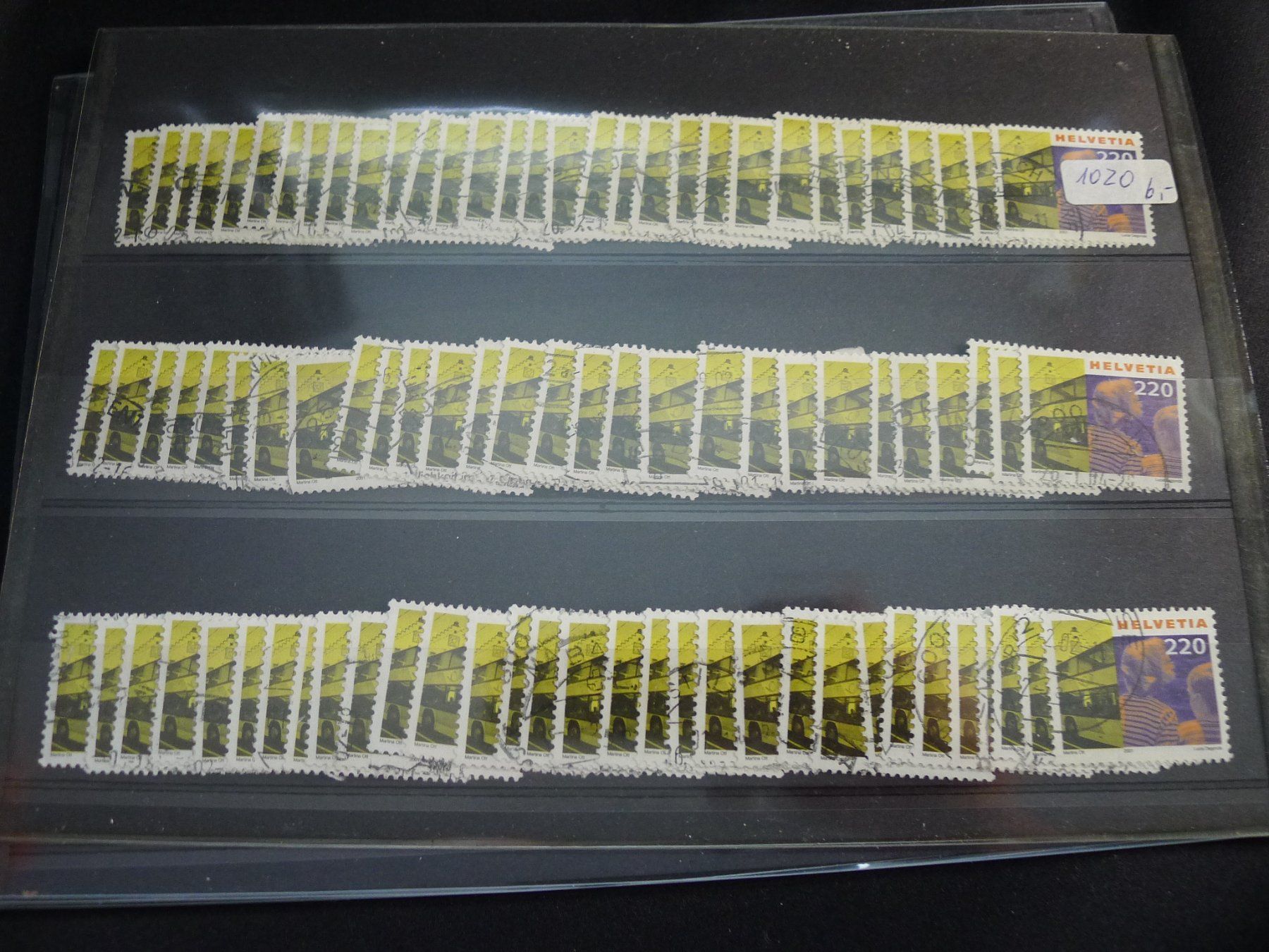Alle Briefmarken: Schweizer Dubletten Posten auf 9 Steckkarten – Gebraucht aus Dagmersellen von wyss1982 6