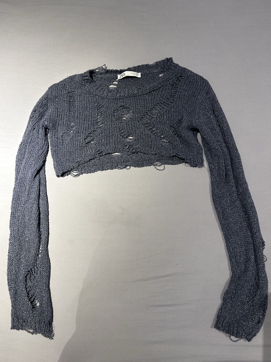 Zara Pulls & Sweat-shirts: Pullover Zara blau – D'occasion à Neukirch (Egnach) par oli_y86b 1