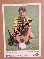 Anders Limpar - handsignierte Autogrammkarte - Session 88/89