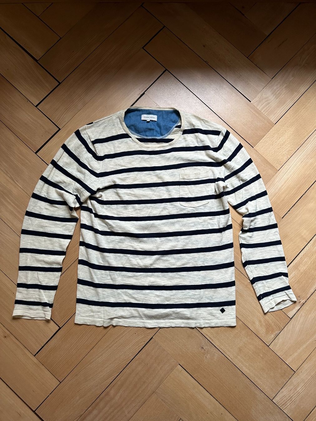 Pullover & Sweatshirts: CASUAL FRIDAY - Strickpullover gestreift L – Gebraucht aus Zürich von Diazaio