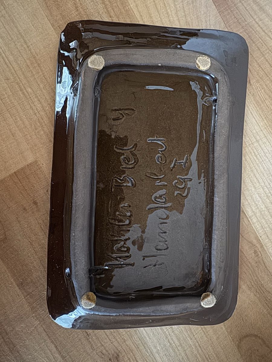 Piatti di portata: Butter Teller / Platte aus Keramik – Usato da Rümlang venduto da SchumBru10 1
