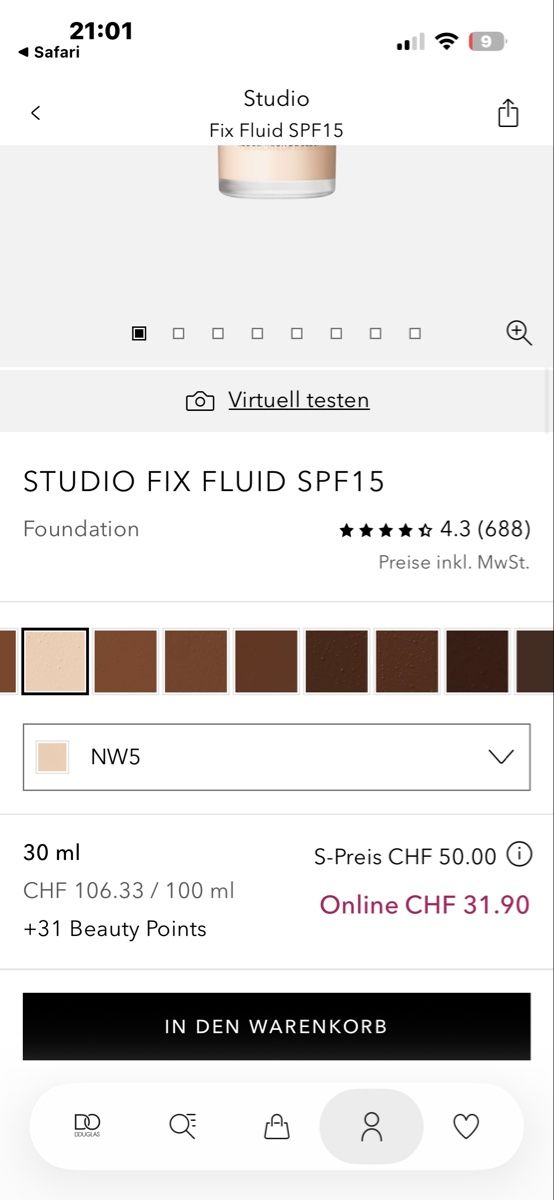 Mac Cosmetics Maquillage: Mac foundation fluid spf 15 – Neuf avec emballage d'origine à Gams par nad_f8mv 3