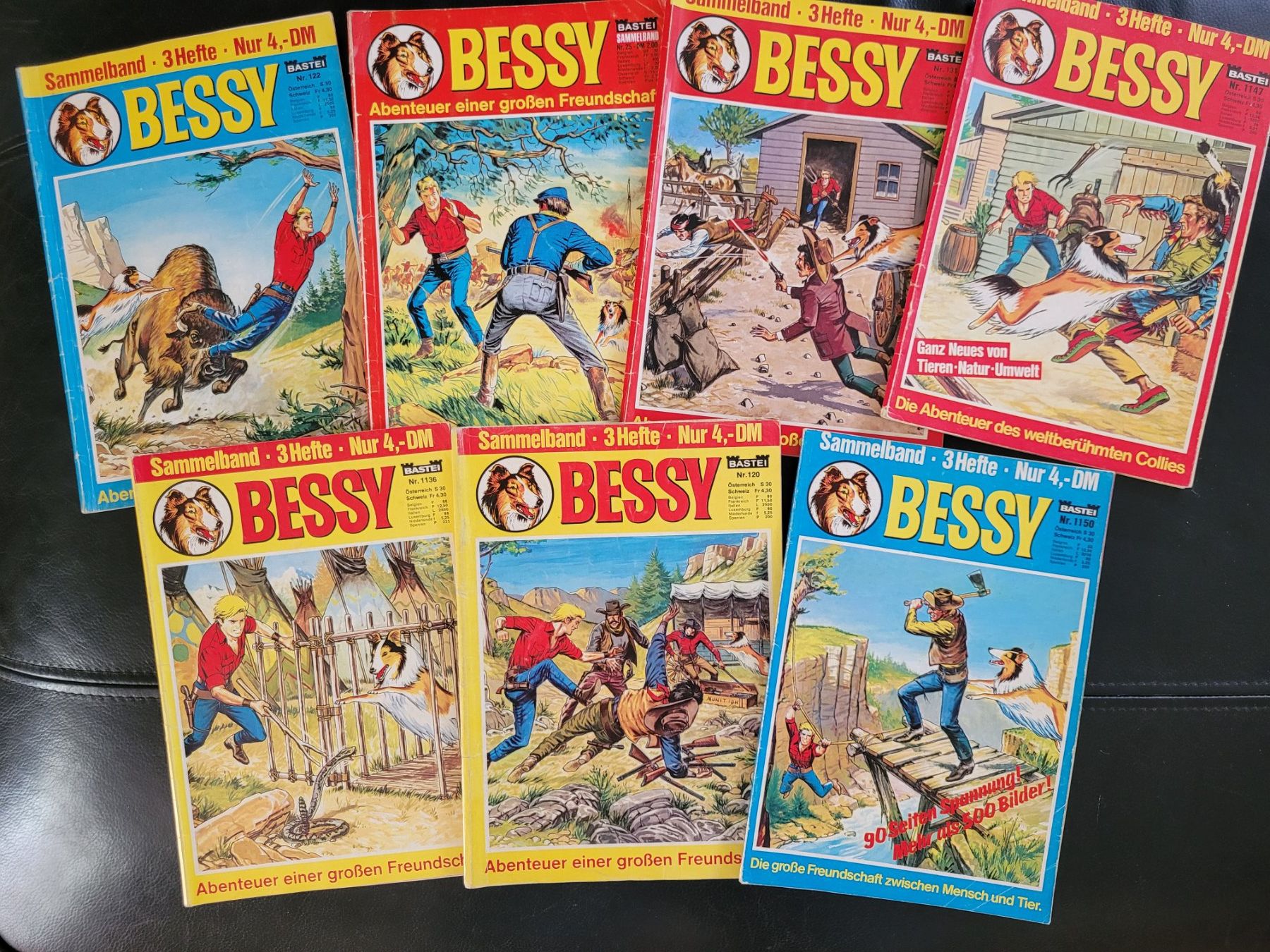 Comics: 7 x BESSY Sammelbände Konvolut – Gebraucht aus Nürensdorf von spartacus64