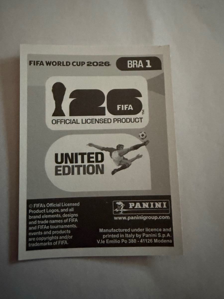 Panini Cartes à collectionner: BRA1, Brasil , WM2026, Panini – Neuf (Voir description) à Amriswil par ALETAL 1