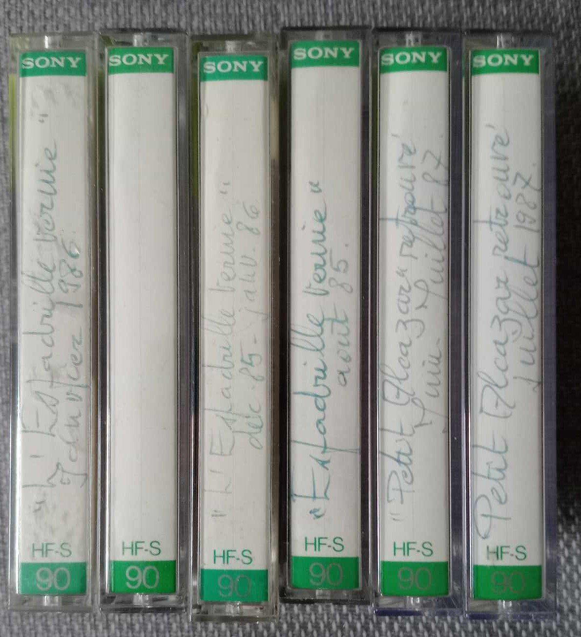 Kompaktkassetten: Sony HF-S 90 / 2 x cassettes MC - 1985 – Gebraucht aus Le Locle von borgespatricia 2