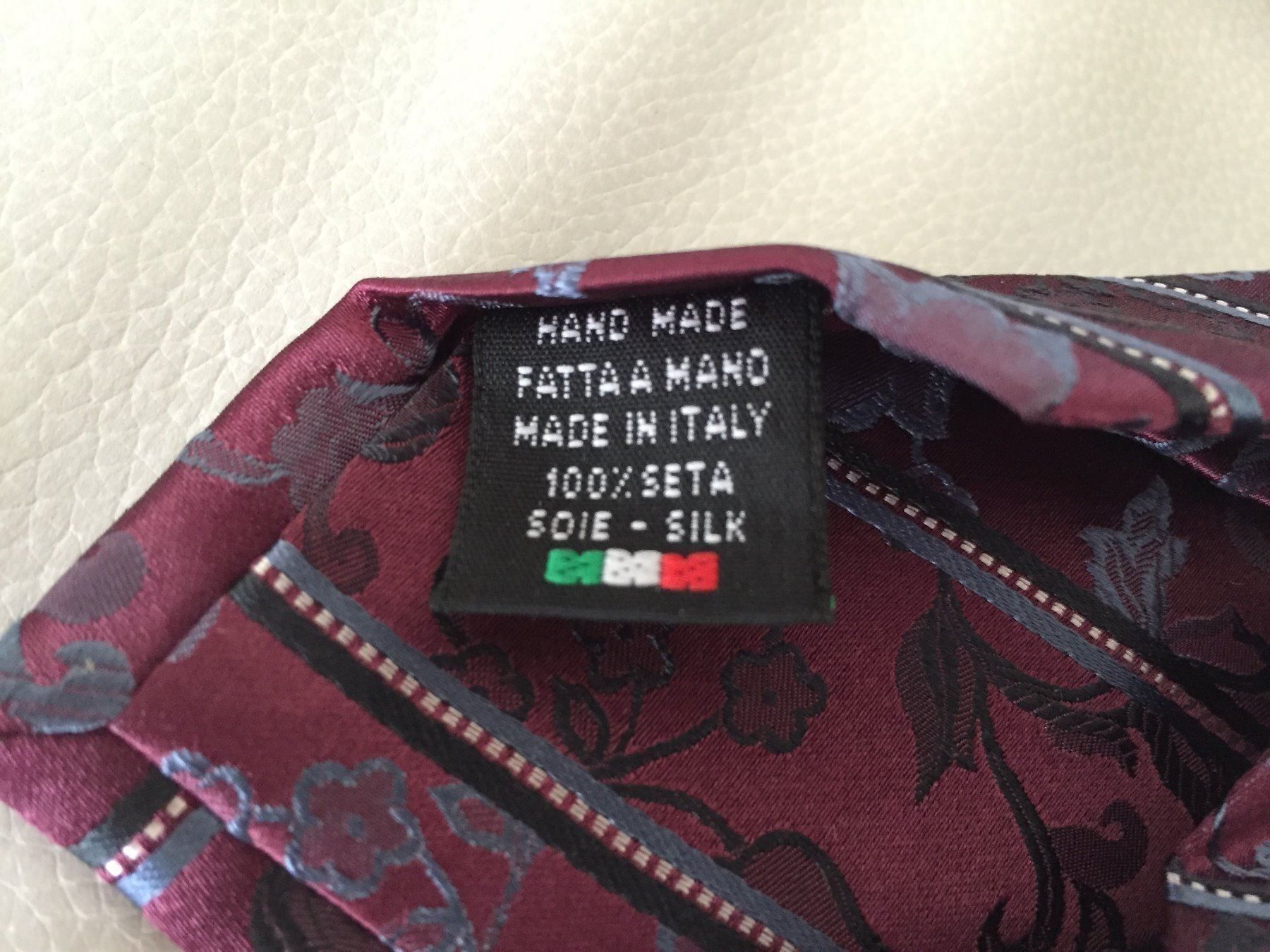 Cravatte: Cravate 100% soie/silk – Nuovo e nell'imballaggio originale da Thônex venduto da AneleManele 1