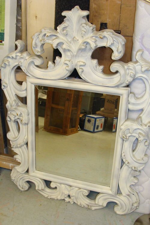 Barock Spiegel Weiss