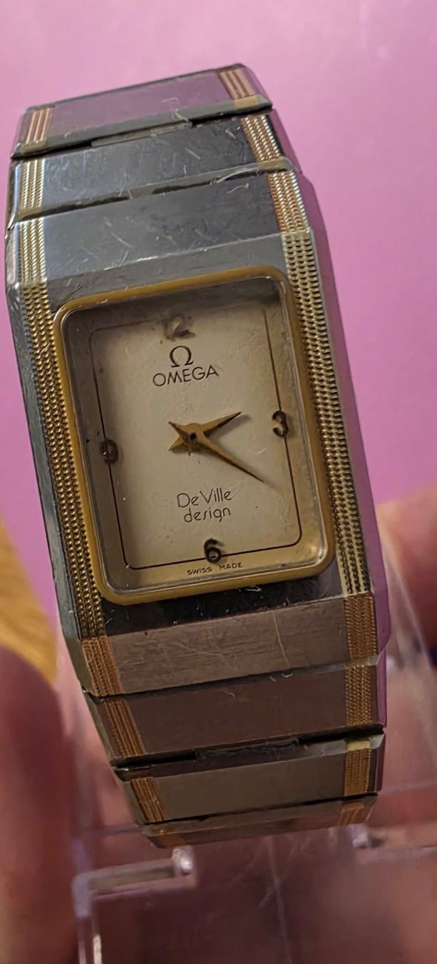 Omega Orologi: OMEGA DE VILLA DESIGN DAMEN – Difettoso da Neftenbach venduto da Taschen-Uhren 2
