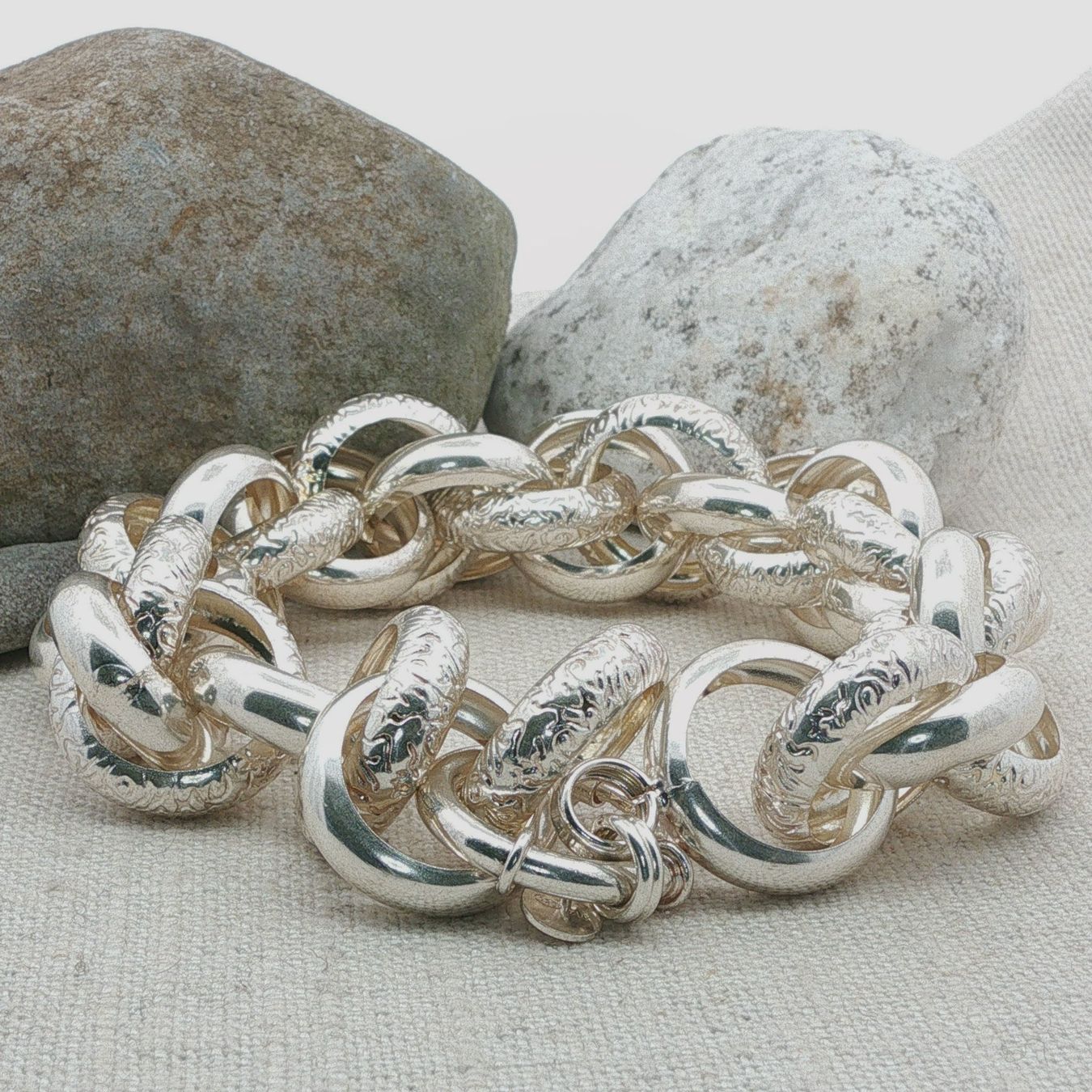 Olga Ribler Bracciali & Braccialetti: Statement Armband Sterling Silber – Nuovo (secondo la descrizione) da Luzern venduto da Schmuckoutlet 1