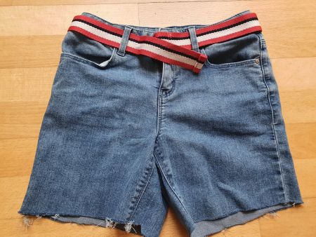 C&A Jeans Shorts Gr. 140 mit Gürtel, Top Zustand!