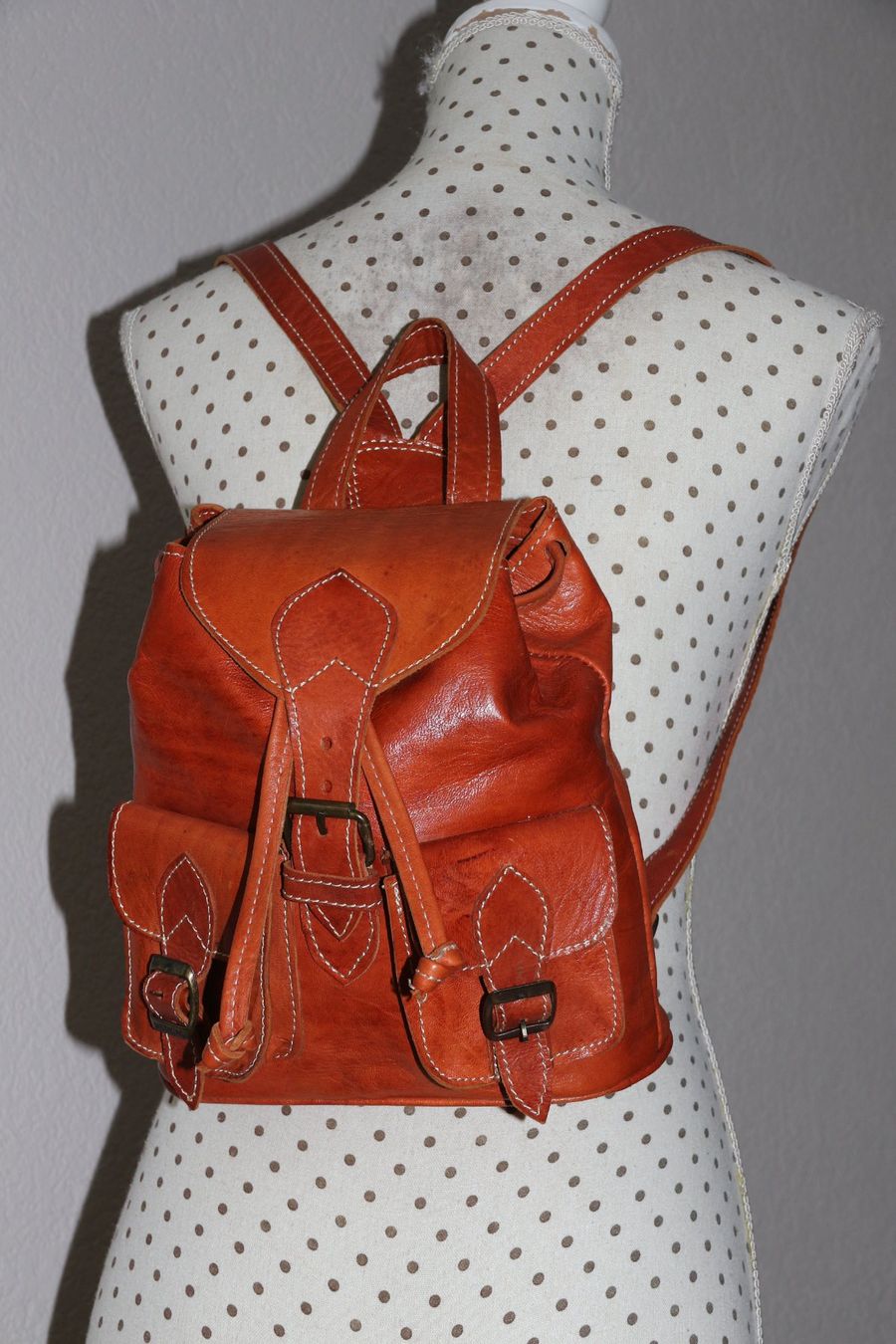 Zaini: Cooler echt Lederrucksack – Usato da Oberwil-Lieli venduto da Svetlana28 5
