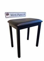 Klavierhocker Schwarz, Neu, Klavierbank Pianobank