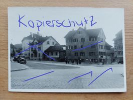 Echtfotokarte Zürich Forch-Strasse belebt mit Autos Rarität!