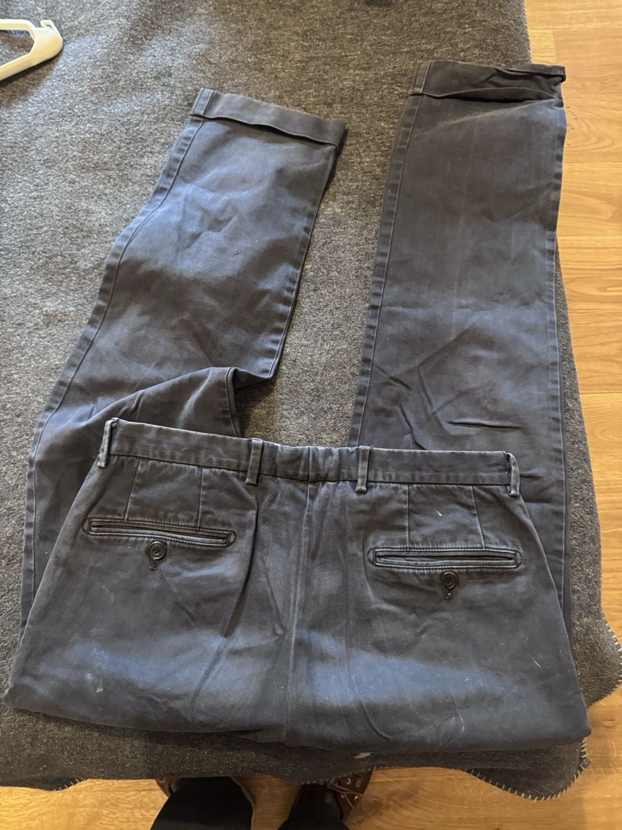 Pantaloni: Jino Hose Blau - Lang – Usato da St. Moritz venduto da Bengeee 1