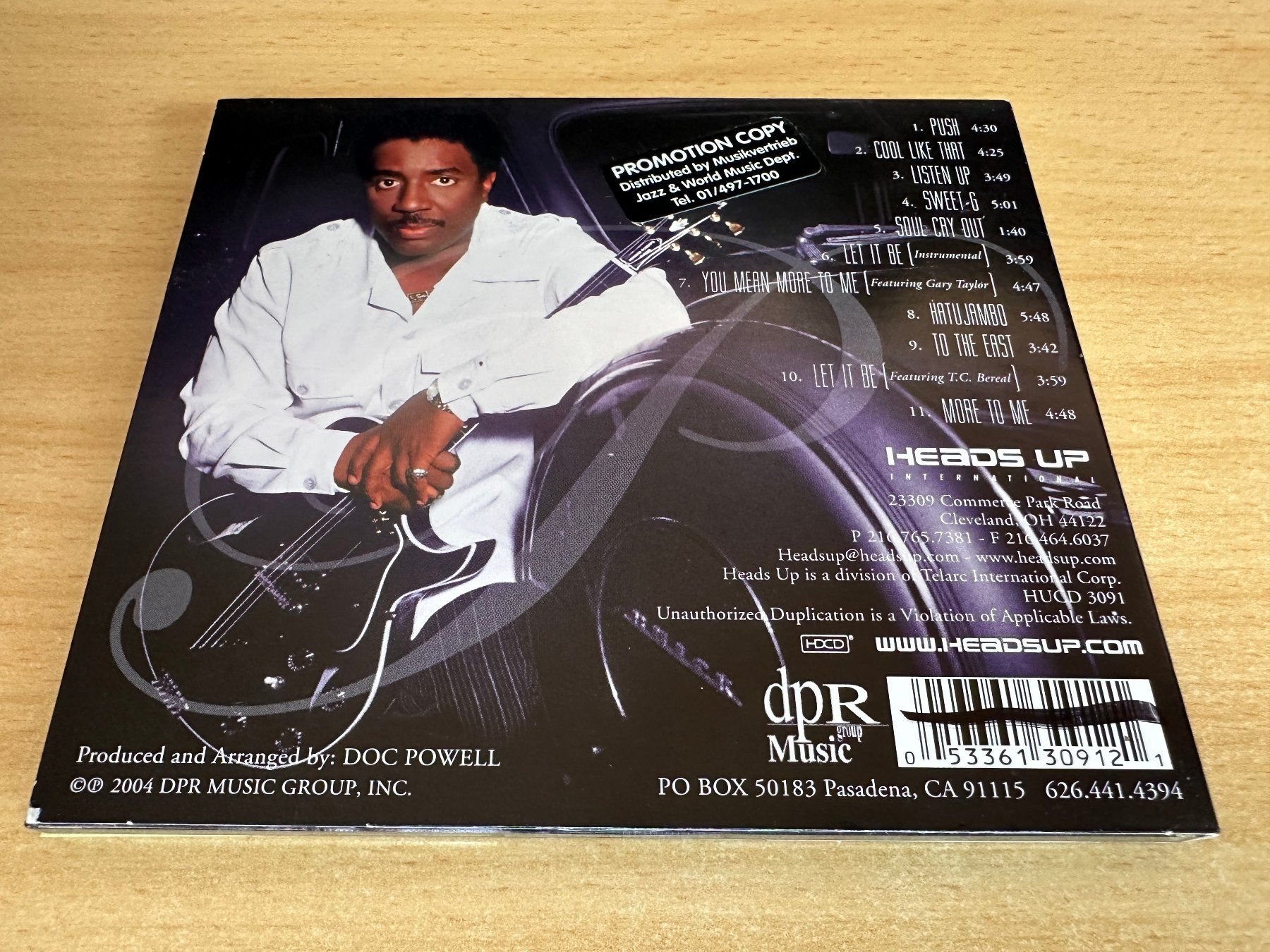 CD: Doc Powell – Cool Like That - Promo CD – Usato da Rikon im Tösstal venduto da Alpenmutz 1