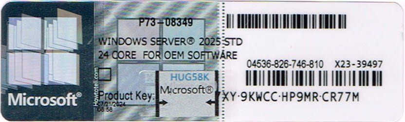 Microsoft Applications: Windows Server 2025 Standard 24 Core – Neuf (Voir description) à Langenthal par Reda 3