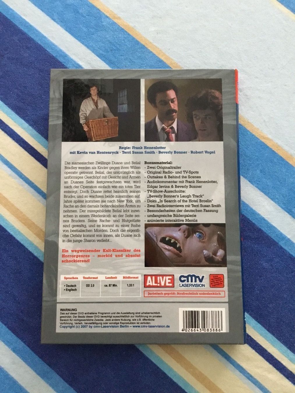 Tutti i DVDs: Basket Case dvd Kleine Hartbox Uncut – Nuovo (secondo la descrizione) da Blauen venduto da berlingo65 1