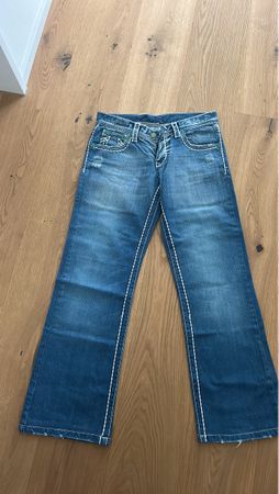 True Religion Denim Jeans, Blue, Size M, Acceptable