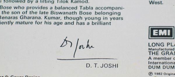 Dischi in vinile: Enchanting Hour Budhaditya Mukherjee Indian Classical Vinyl – Usato da Genève venduto da Cockattoo 2