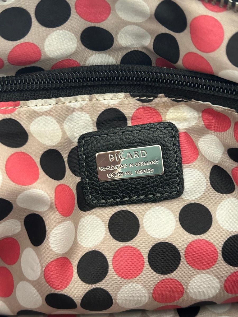 Picard Taschen für Damen: Genuine Picard Black Leather Shoulder Bag - Excellent! – Gebraucht aus steinhausen von pat_nc2x 6