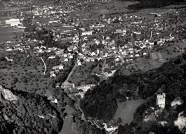 Büsserach SO Flugaufnahme Nr.142/7 ,  ca.1967  (10,5x15cm)