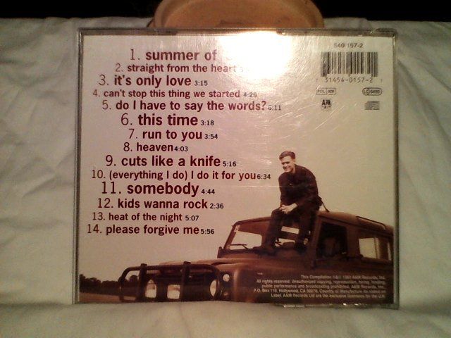 CD: Bryan Adams  So far so good CD – Nuovo (secondo la descrizione) da Liesberg venduto da Concombres8478 2