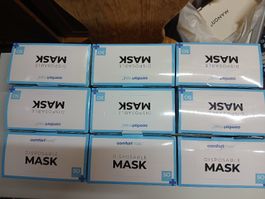 Comfortmask Disposable Earloop Masks 9 Boxes of 50 Pcs 450 P