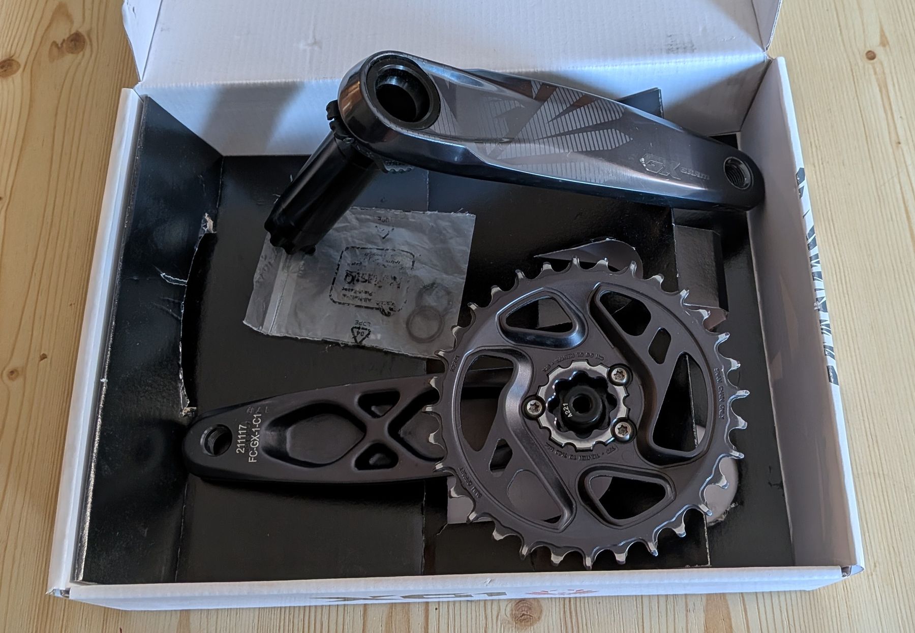 Sram Pezzi di ricambio: SRAM GX Eagle DUB Crankset – Usato da Chevenez venduto da cla_7zq5 6