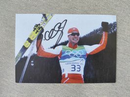 Autogrammkarte Dario Cologna