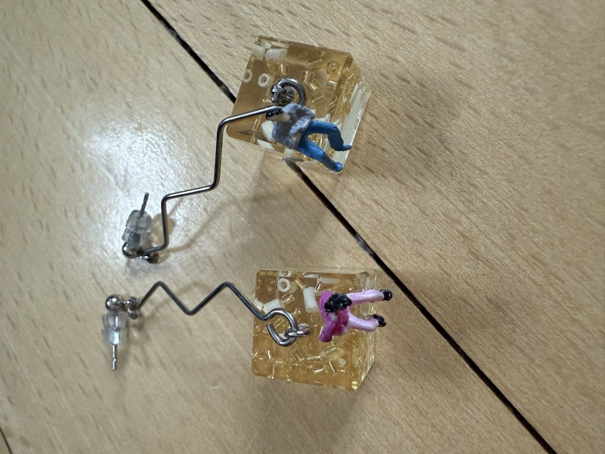 Orecchini pendenti & Orecchini a lobo: Handmade earrings from Australian Artist – Nuovo (secondo la descrizione) da Baden venduto da agora_newgeneration 2
