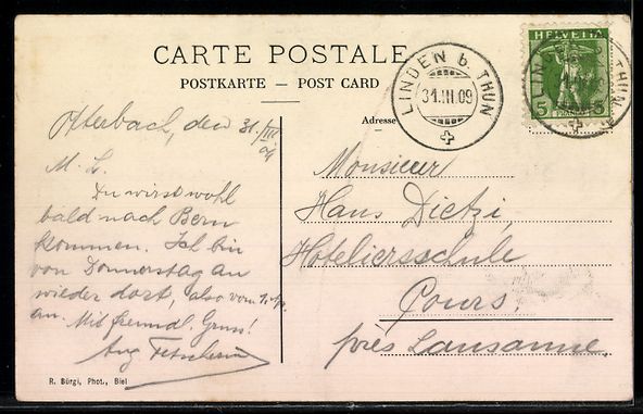 Cartoline postali: AK Linden, Gruss aus dem Ort – Usato da Berlin venduto da bartko-reher 1