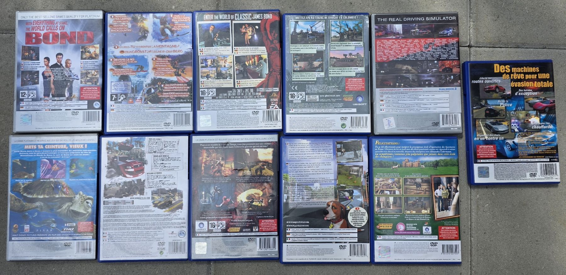 Spiele: Lot de jeux PS2, non testés. – Defekt aus Enney von Firemond 1